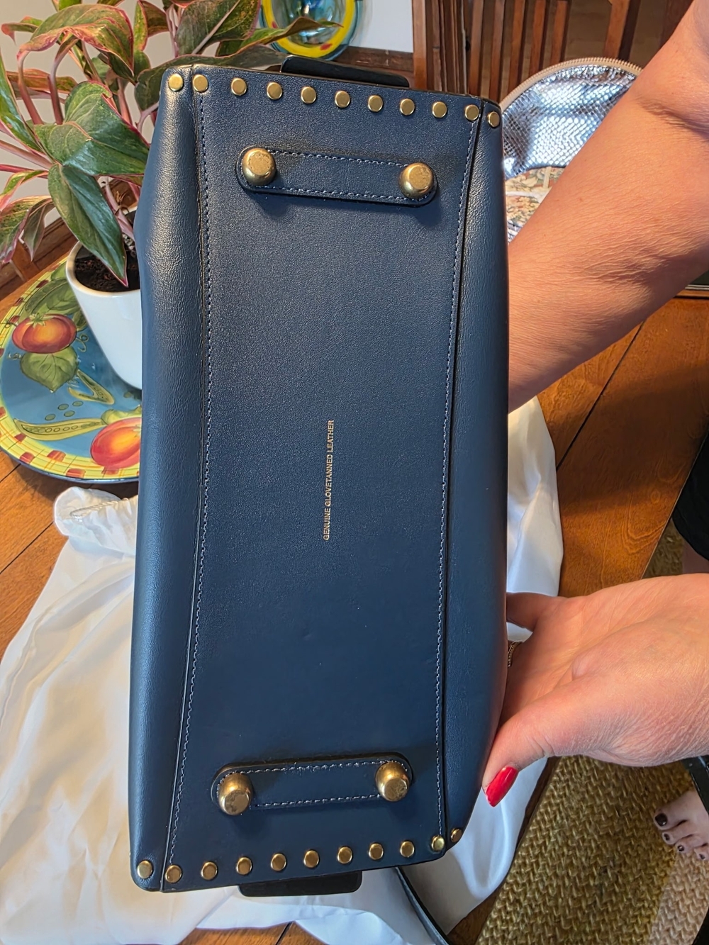 Rogue Bag In Colorblock With Rivets - Picture 4 of 16
